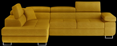 Rohová rozkládací sedací souprava do L TINNA