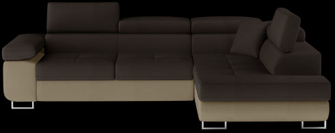 Rohová rozkládací sedací souprava do L TINNA