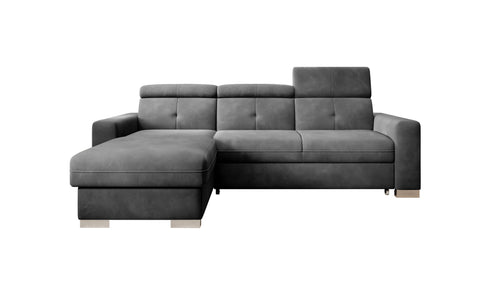 Rohová rozkládací sedací souprava do L ZAHRA