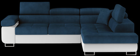 Rohová rozkládací sedací souprava do L TINNA