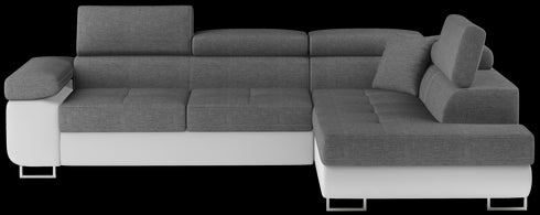 Rohová rozkládací sedací souprava do L TINNA