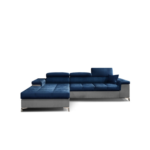 Rohová rozkládací sedací souprava do L EMINE