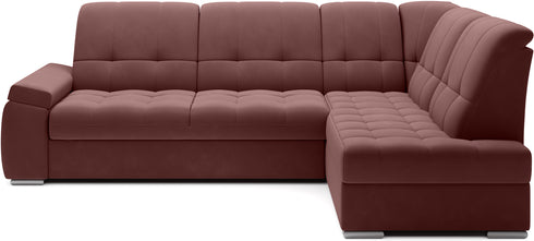 Rohová rozkládací sedací souprava do L NIKITA