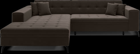 Rohová rozkládací sedací souprava do L LILY