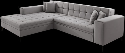 Rohová rozkládací sedací souprava do L LILY