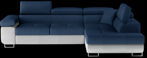 Rohová rozkládací sedací souprava do L TINNA