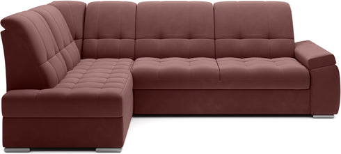 Rohová rozkládací sedací souprava do L NIKITA