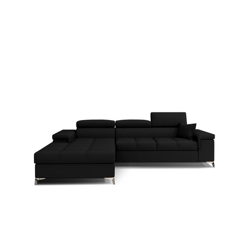 Rohová rozkládací sedací souprava do L EMINE