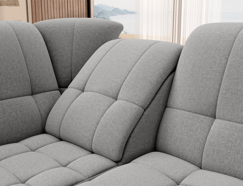 Rohová rozkládací sedací souprava do L NIKITA