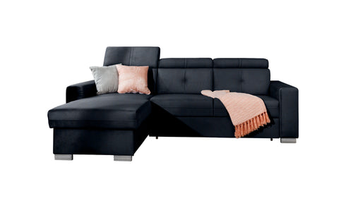 Rohová rozkládací sedací souprava do L ZAHRA