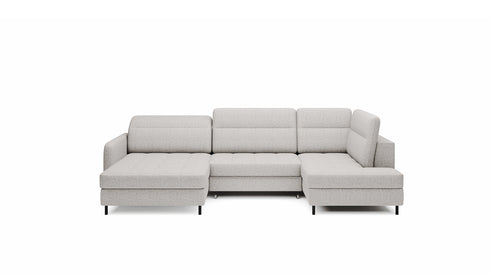 Rohová rozkládací sedací souprava do U MERETHE