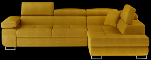 Rohová rozkládací sedací souprava do L TINNA