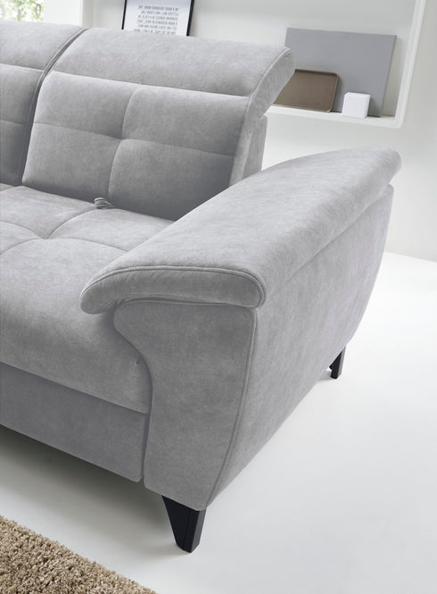 Rohová rozkládací sedací souprava do L SOLVEJ