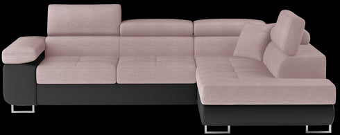 Rohová rozkládací sedací souprava do L TINNA