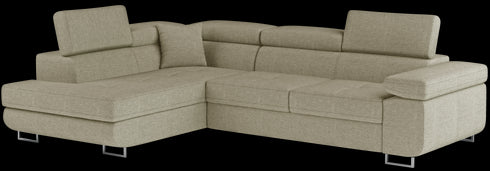 Rohová rozkládací sedací souprava do L TINNA