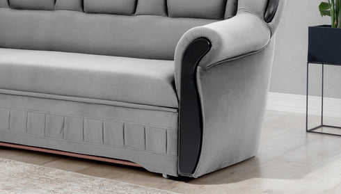 Rohová rozkládací sedací souprava do L XENIA