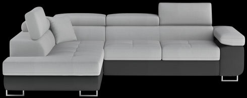 Rohová rozkládací sedací souprava do L TINNA