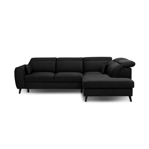 Rohová rozkládací sedací souprava do L ALINA