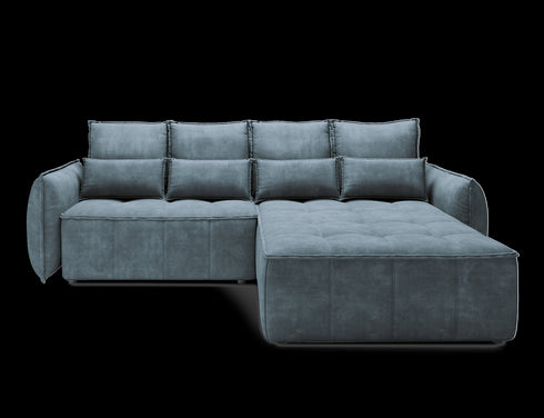 Rohová rozkládací sedací souprava do L EVY