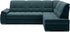 Rohová rozkládací sedací souprava do L NIKITA