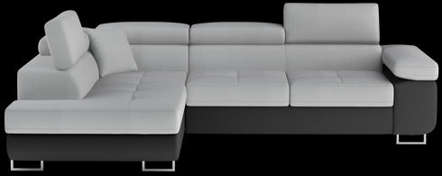 Rohová rozkládací sedací souprava do L TINNA