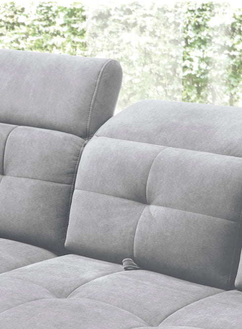 Rohová rozkládací sedací souprava do L SOLVEJ