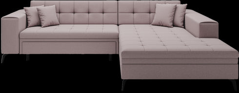 Rohová rozkládací sedací souprava do L LILY