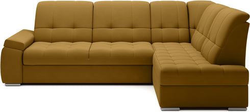 Rohová rozkládací sedací souprava do L NIKITA