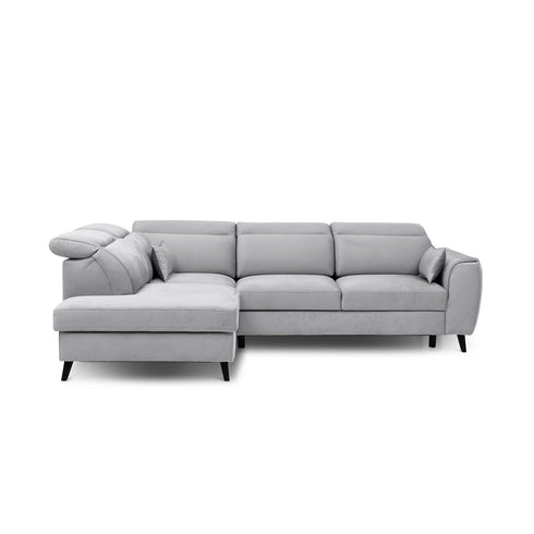 Rohová rozkládací sedací souprava do L ALINA