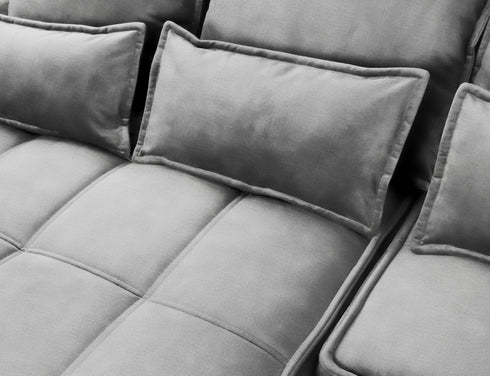 Rohová rozkládací sedací souprava do L EVY