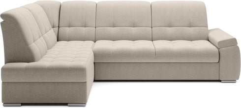 Rohová rozkládací sedací souprava do L NIKITA