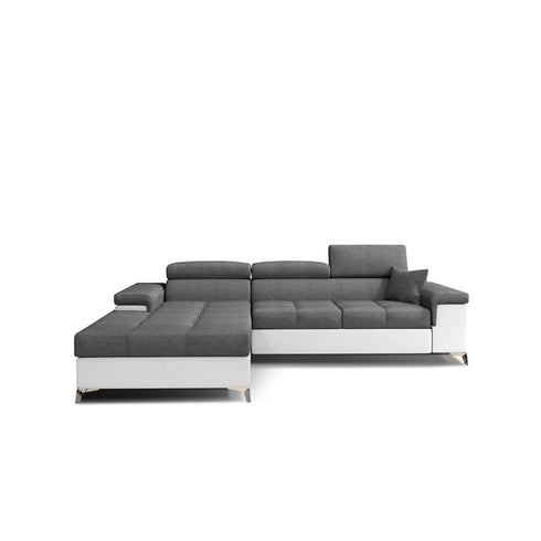 Rohová rozkládací sedací souprava do L EMINE