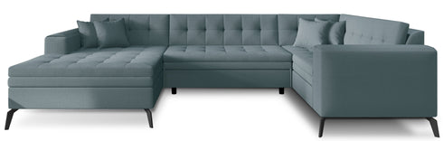 Rohová rozkládací sedací souprava do U VINNIE