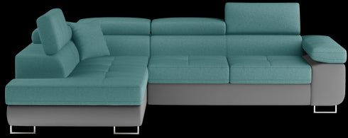 Rohová rozkládací sedací souprava do L TINNA