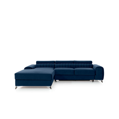 Rohová rozkládací sedací souprava do L TANIA