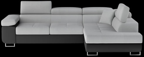 Rohová rozkládací sedací souprava do L TINNA