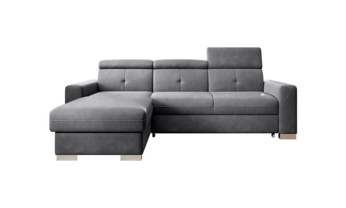 Rohová rozkládací sedací souprava do L ZAHRA