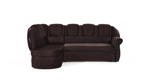 Rohová rozkládací sedací souprava do L XENIA