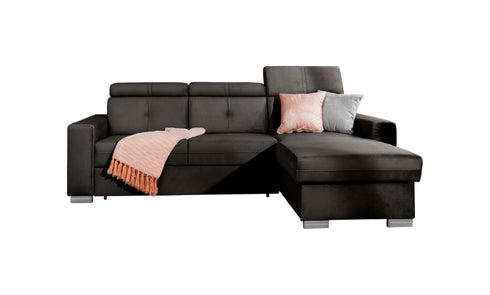 Rohová rozkládací sedací souprava do L ZAHRA