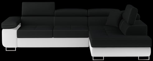 Rohová rozkládací sedací souprava do L TINNA