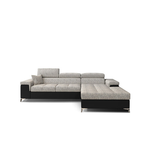 Rohová rozkládací sedací souprava do L EMINE