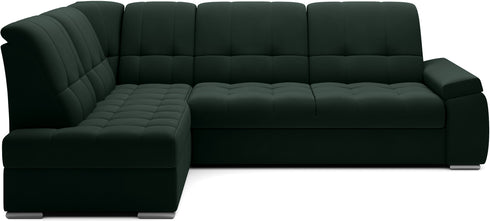 Rohová rozkládací sedací souprava do L NIKITA