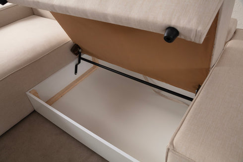 Rohová rozkládací sedací souprava Elena