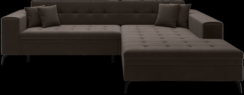 Rohová rozkládací sedací souprava do L LILY