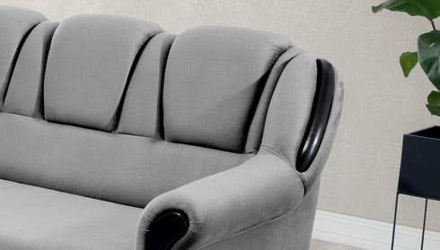 Rohová rozkládací sedací souprava do L XENIA