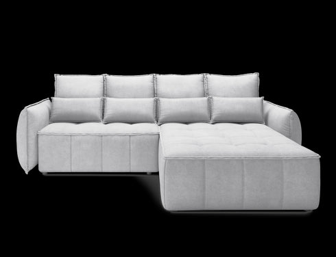 Rohová rozkládací sedací souprava do L EVY