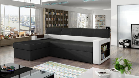 Rohová rozkládací sedací souprava do L RAGNA