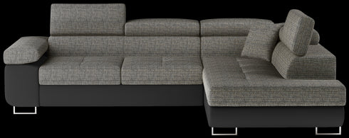 Rohová rozkládací sedací souprava do L TINNA