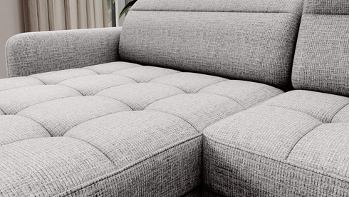 Rohová rozkládací sedací souprava do U MERETHE