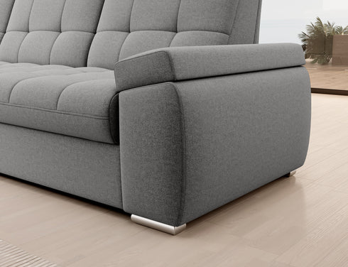 Rohová rozkládací sedací souprava do L NIKITA